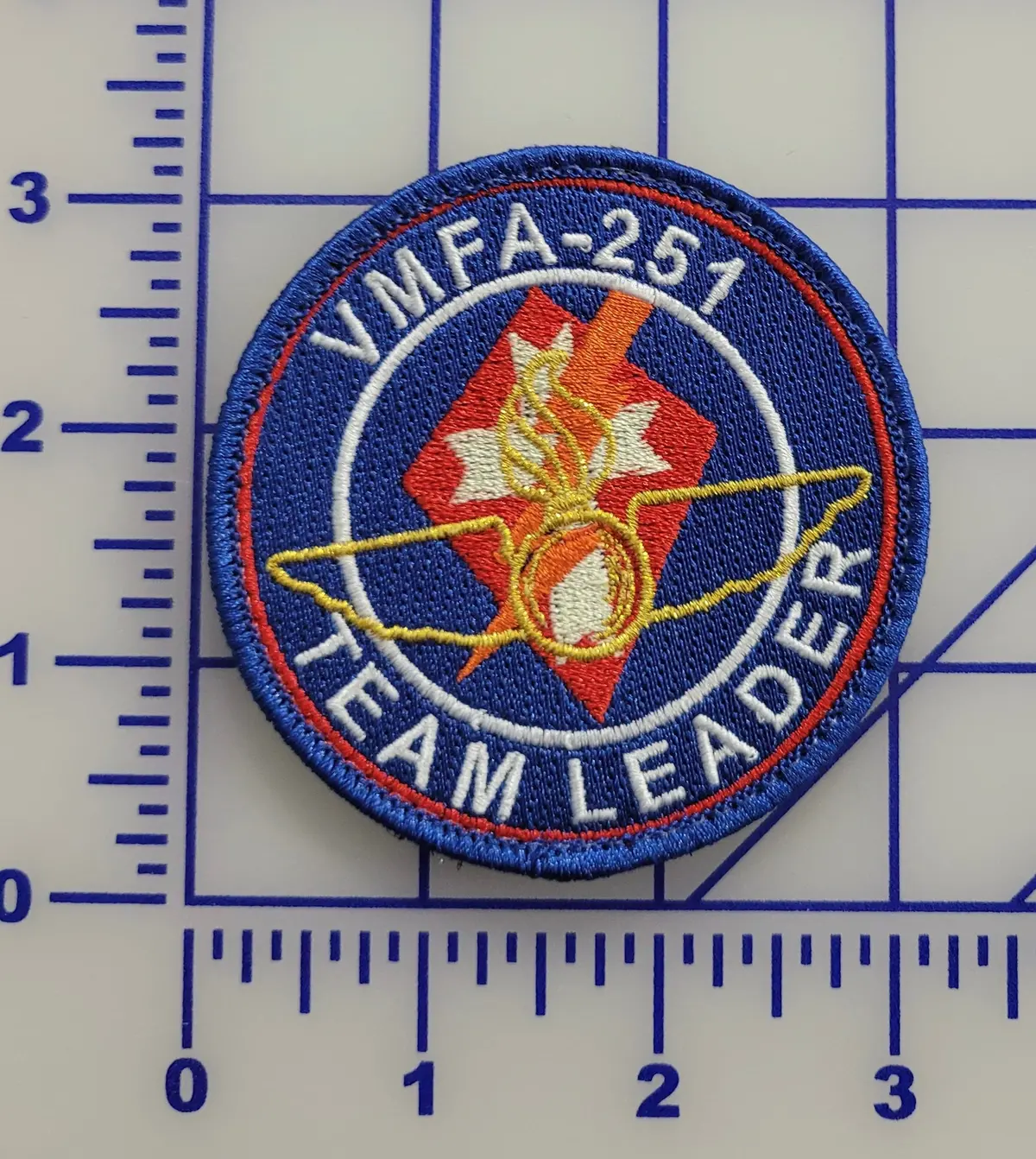 Official Vmfa-251 Flightline Qual Shoulder Patch 1