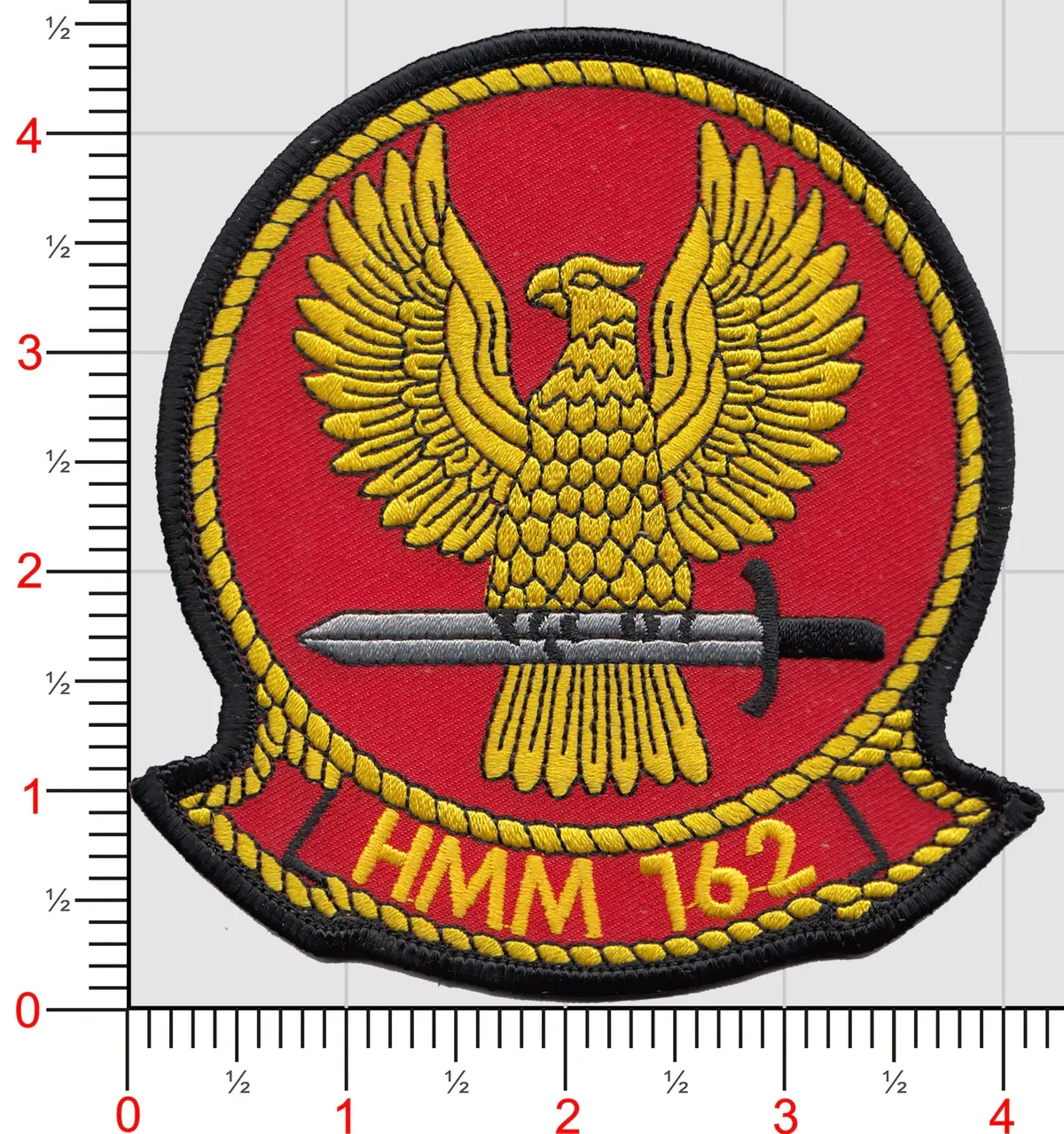 Officially Licensed Usmc Hmm-162-Golden Eagles Patch 1