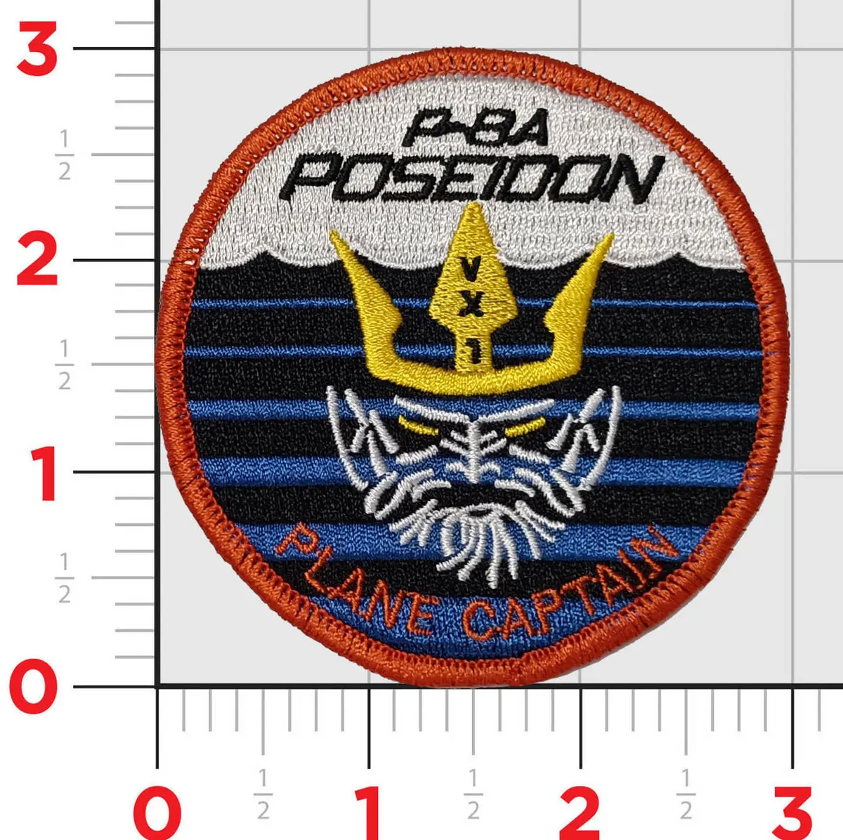 Official Vx-1 Pioneers Plane Captain Shoulder Patch 1