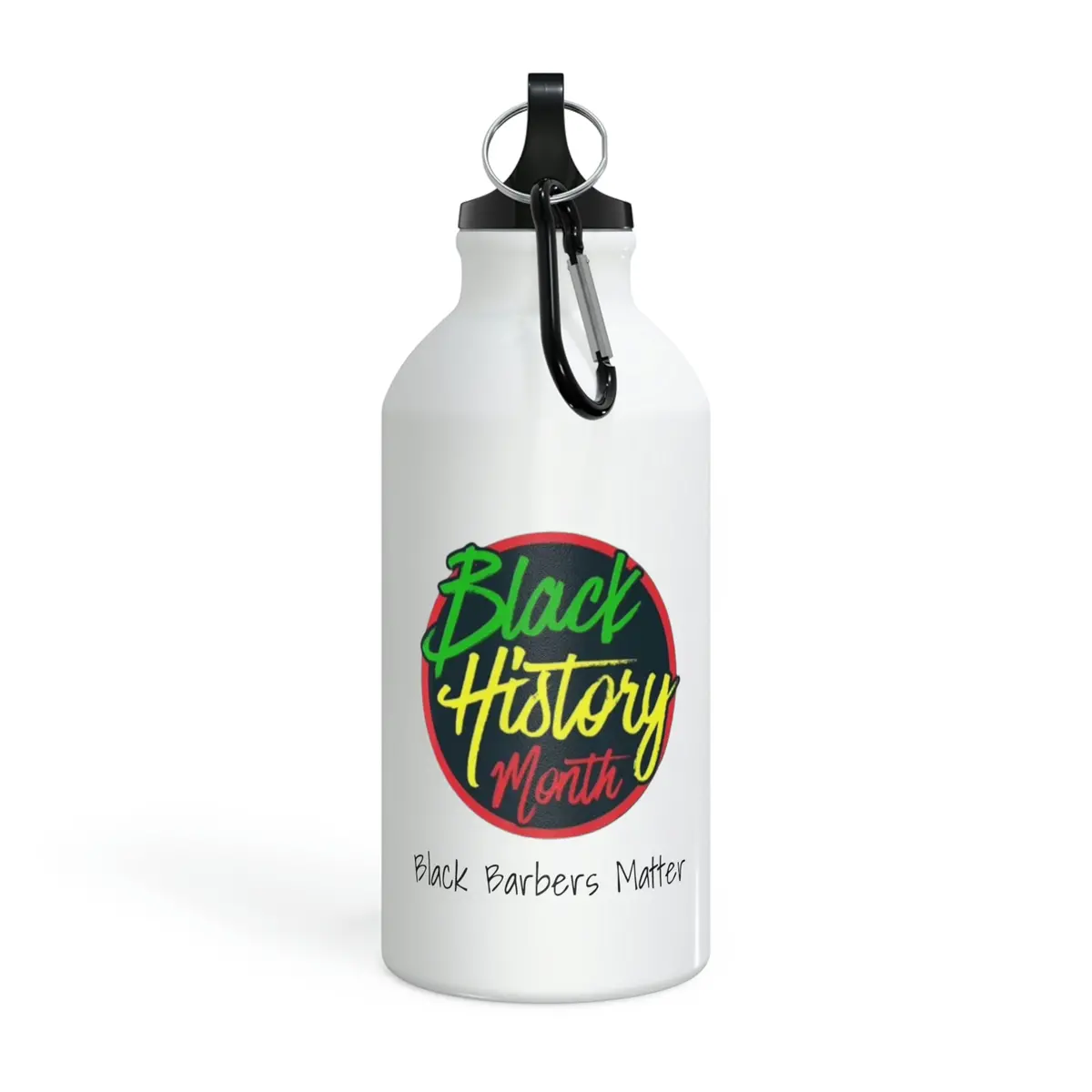 Black Barbers Matter Oregon Sport Bottle 1