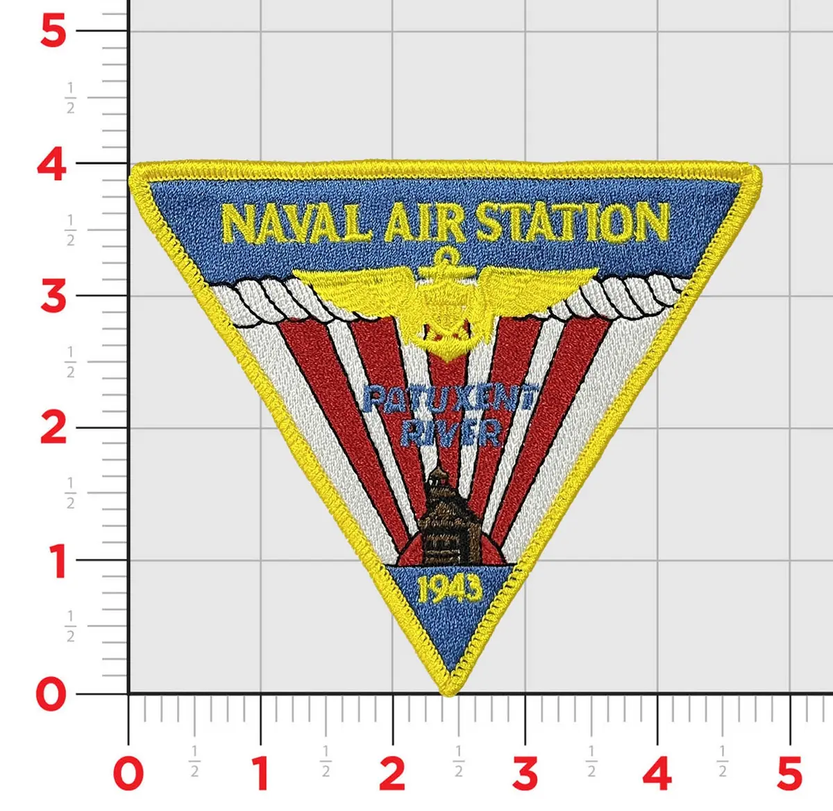 Officially Licensed Nas Patuxent Pax River 2023 Patch 1
