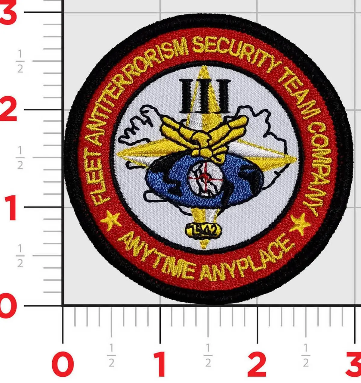 Officially Licensed Usmc Fleet Antiterrorism Security Team 3Rd Mef Patch 1