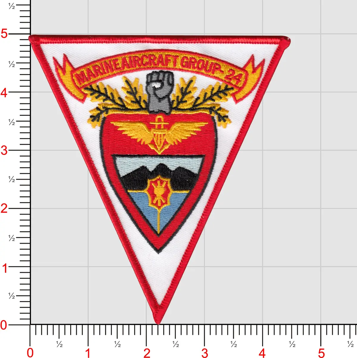 Officially Licensed Usmc Marine Aircraft Group Mag-24 Patch 1