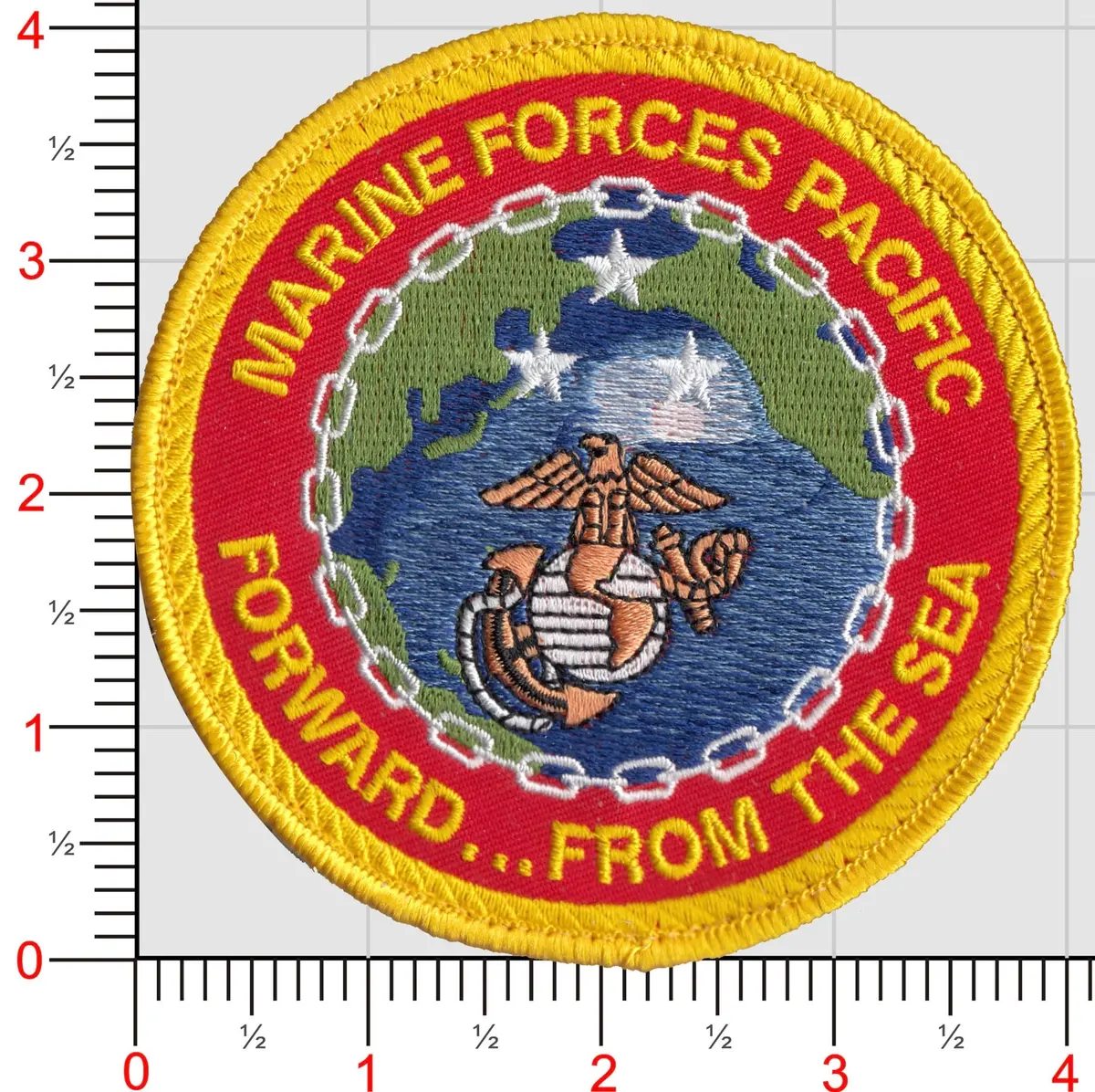 Officially Licensed Usmc Marine Forces Pacific Patch 1