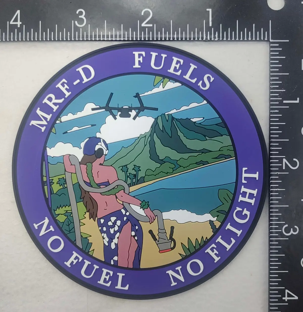 Official Vmm-363 Mrf-D Fuels Hawaii Pvc Patch 1