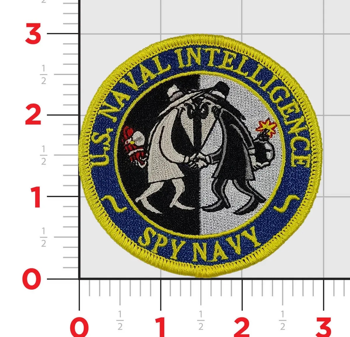 U.S. Naval Intelligence Spy Vs Spy Patch (I) 1