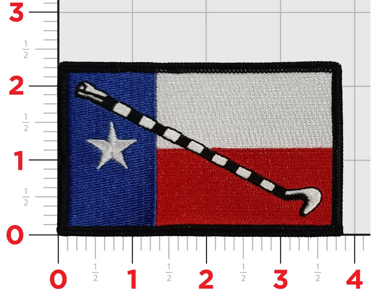 Texas Tailhook Flag Patch 1