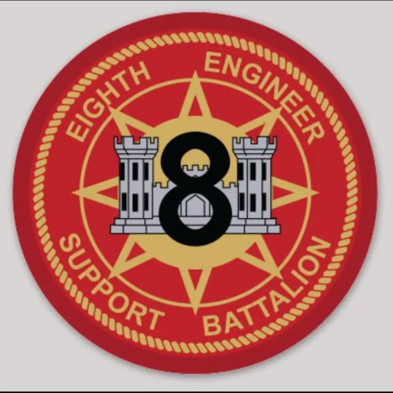 Eight Engineer Support Battalion Sticker 1