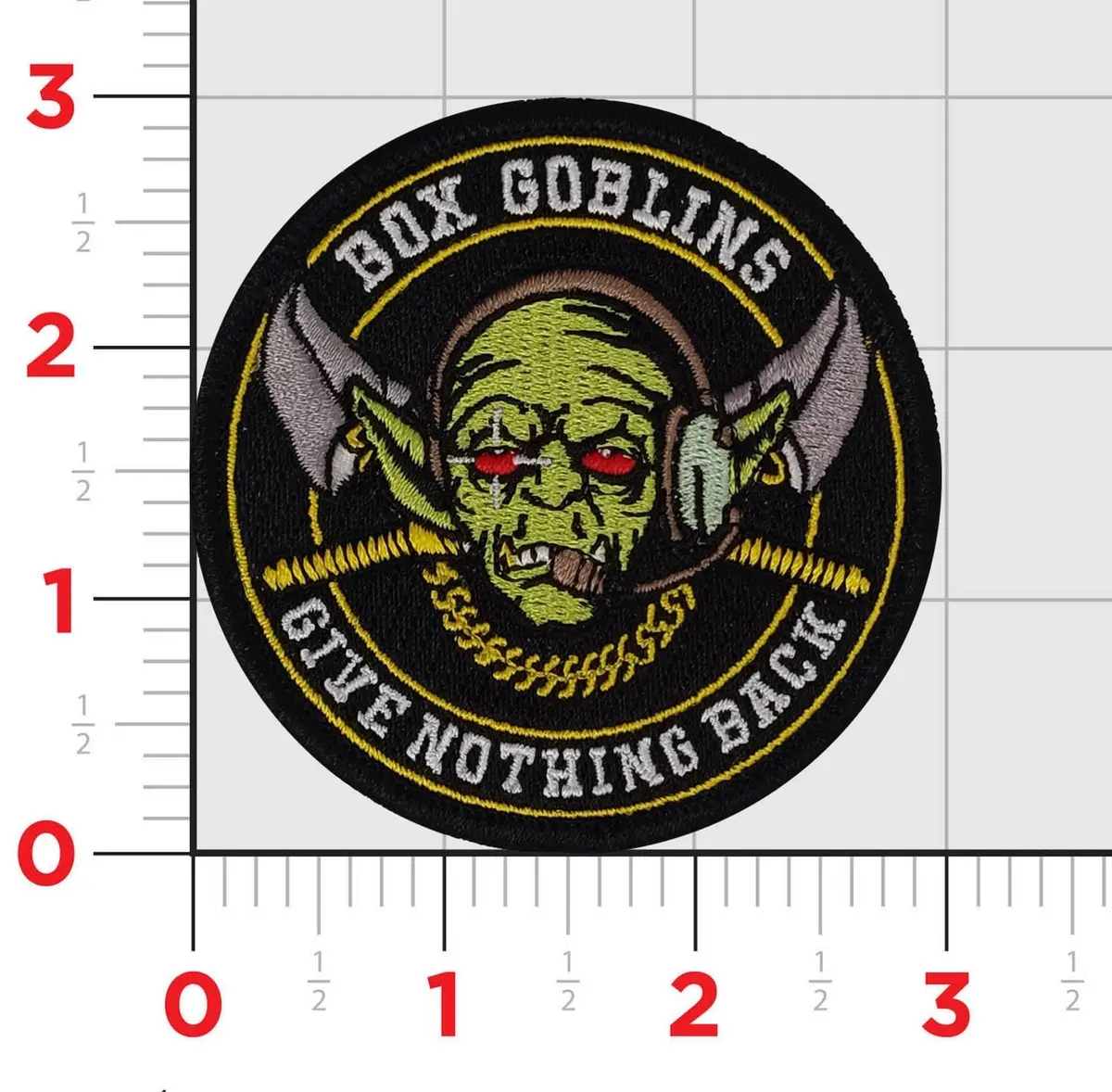 Official Vmu-3 Phantoms Box Goblin Drone Operator Shoulder Patch 1