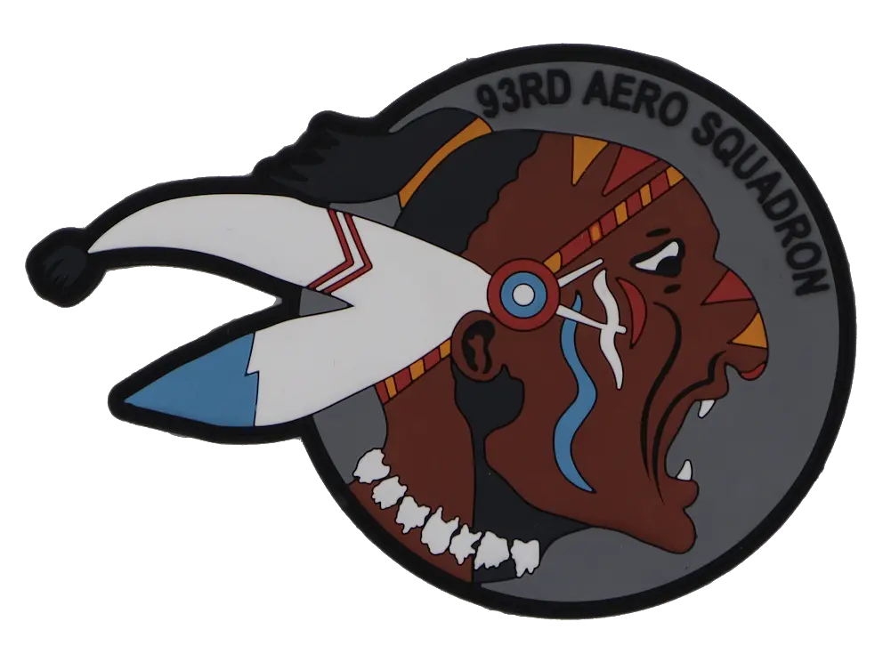 Wwi 93Rd Aero Squadron Pvc Patch 1