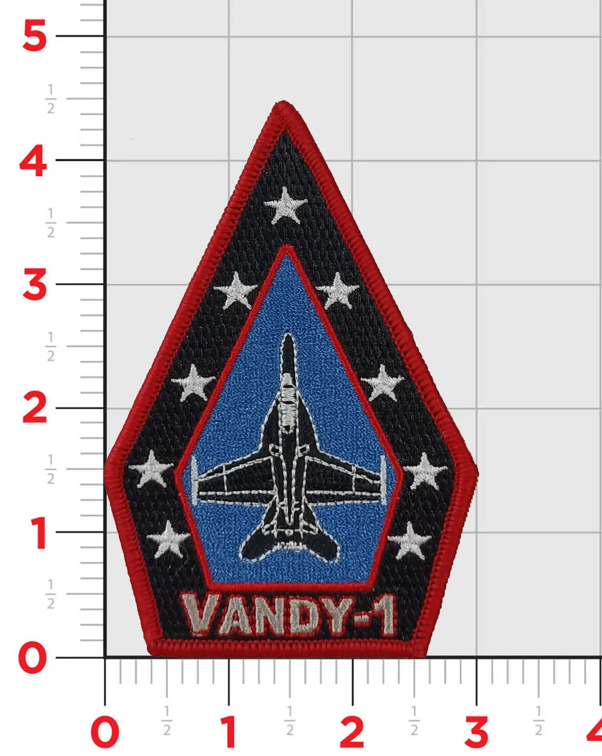 Official Vx-9 Vampires Vandy-1 Shoulder Patches 2