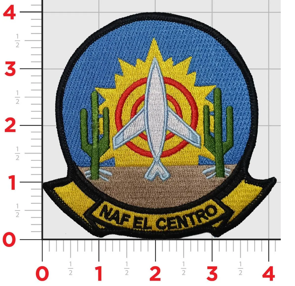 Officially Licensed Naval Air Field Naf El Centro Patch 1