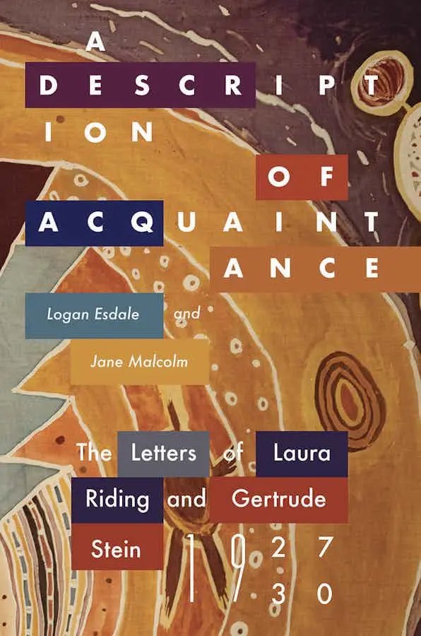 Stein, Gertrude & Riding, Laura: Description Of Acquaintance 1