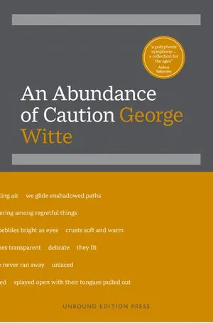 Witte, George: An Abundance Of Caution (Hb) 1