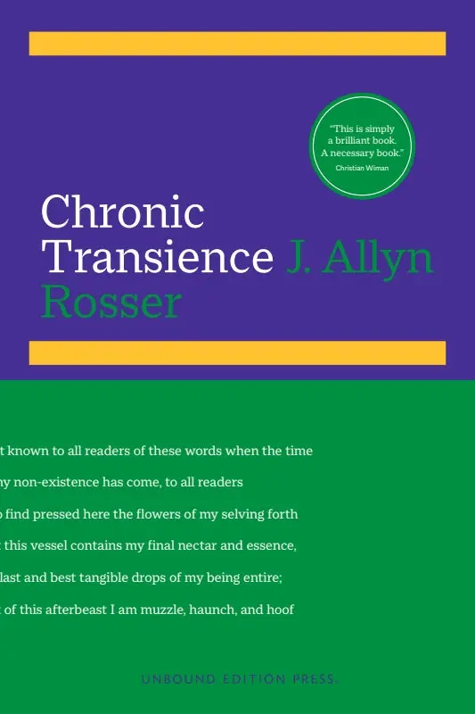 Rosser, J. Allyn: Chronic Transience 1