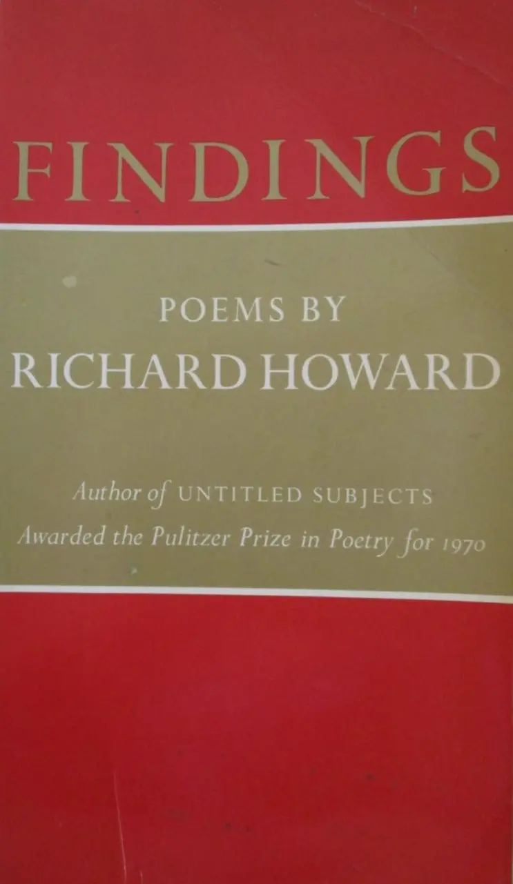 Howard, Richard: Findings [Used Paperback] 1