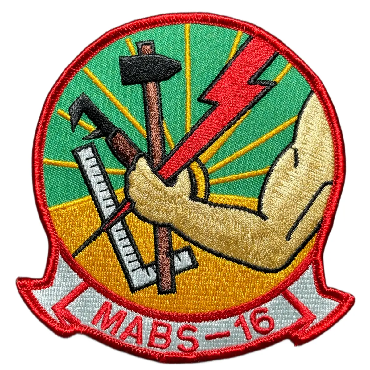 Officially Licensed Usmc Air Base Squadrons Mabs 16 Patch 1