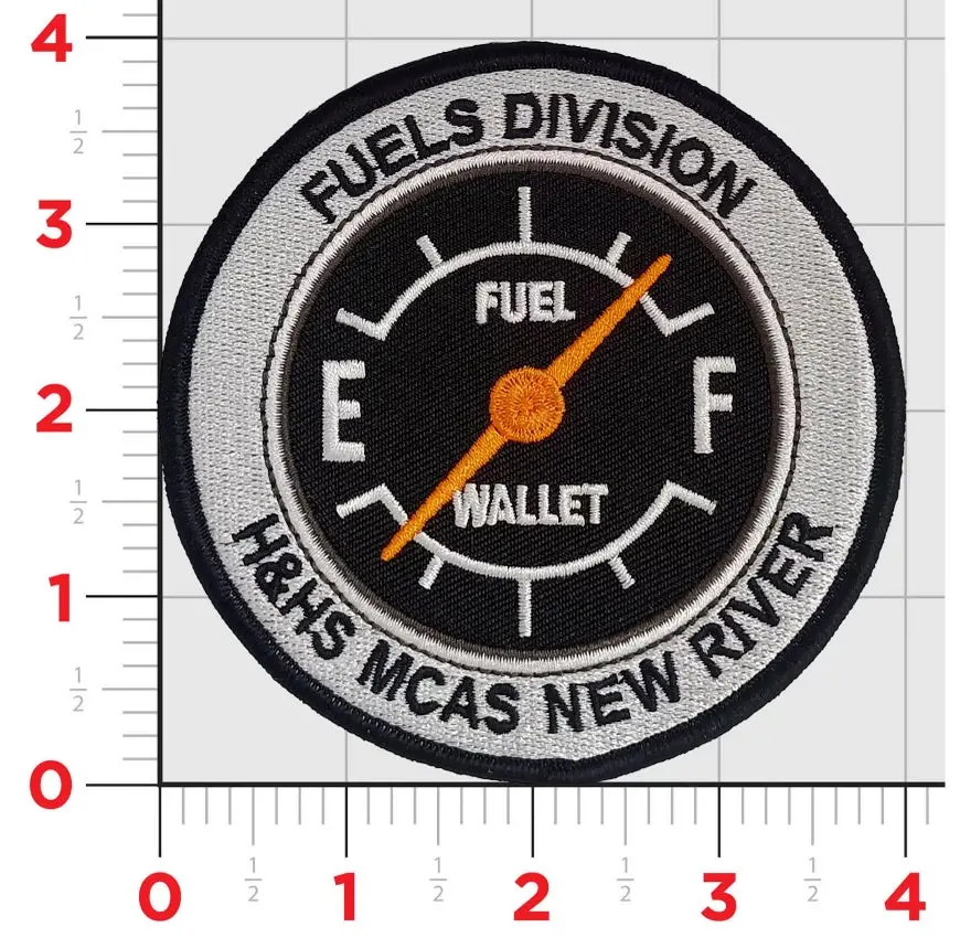 Official Mcas New River H&Hs Fuels Division Patch (N) 1