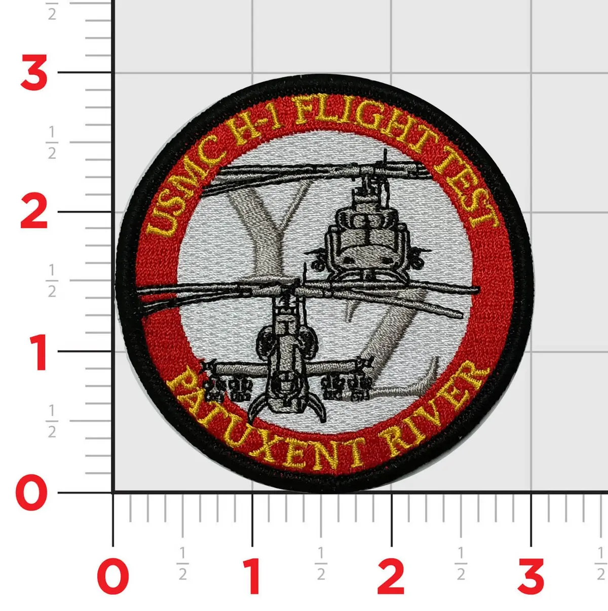 Official Usmc H-1 Upgrades Test Flight Patch 1
