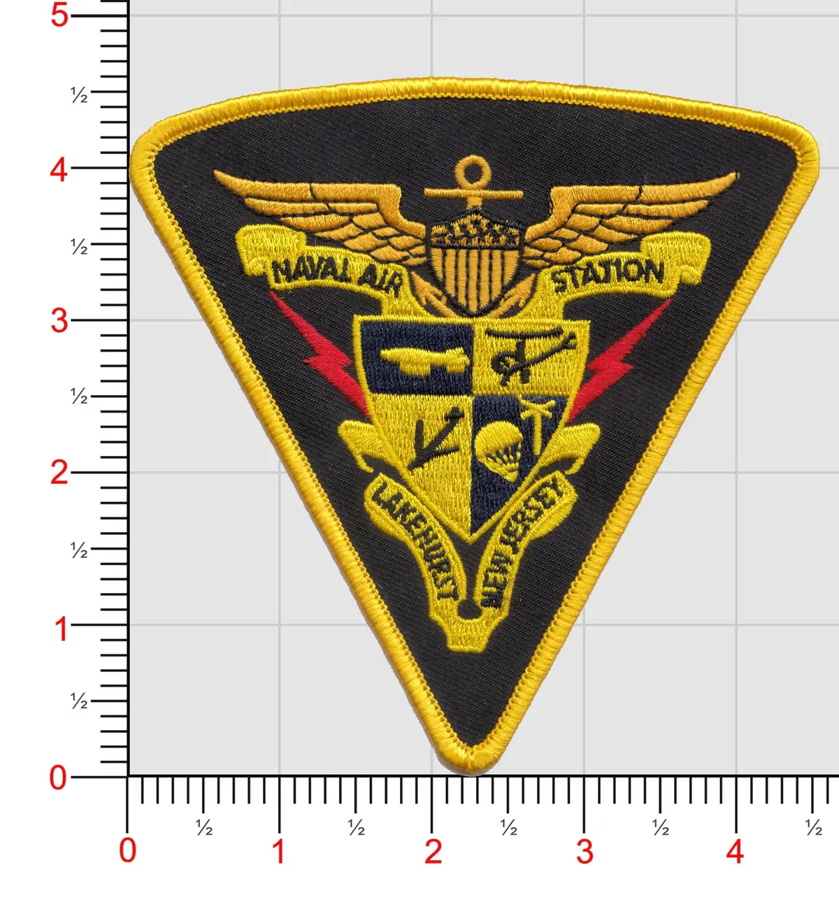 Officially Licensed Nas Lakehurst Patch 1