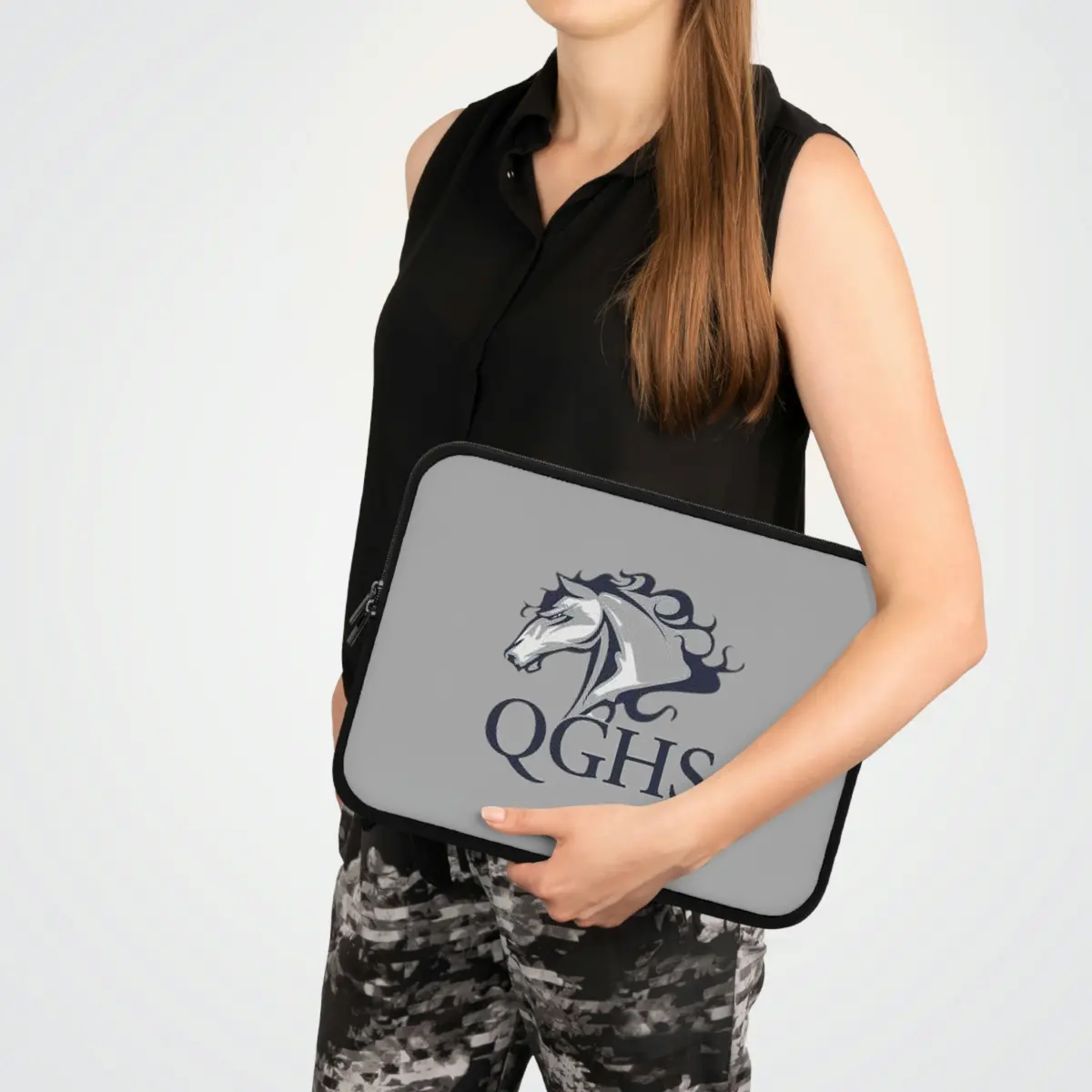 Queens Grant Hs Laptop Sleeve 1