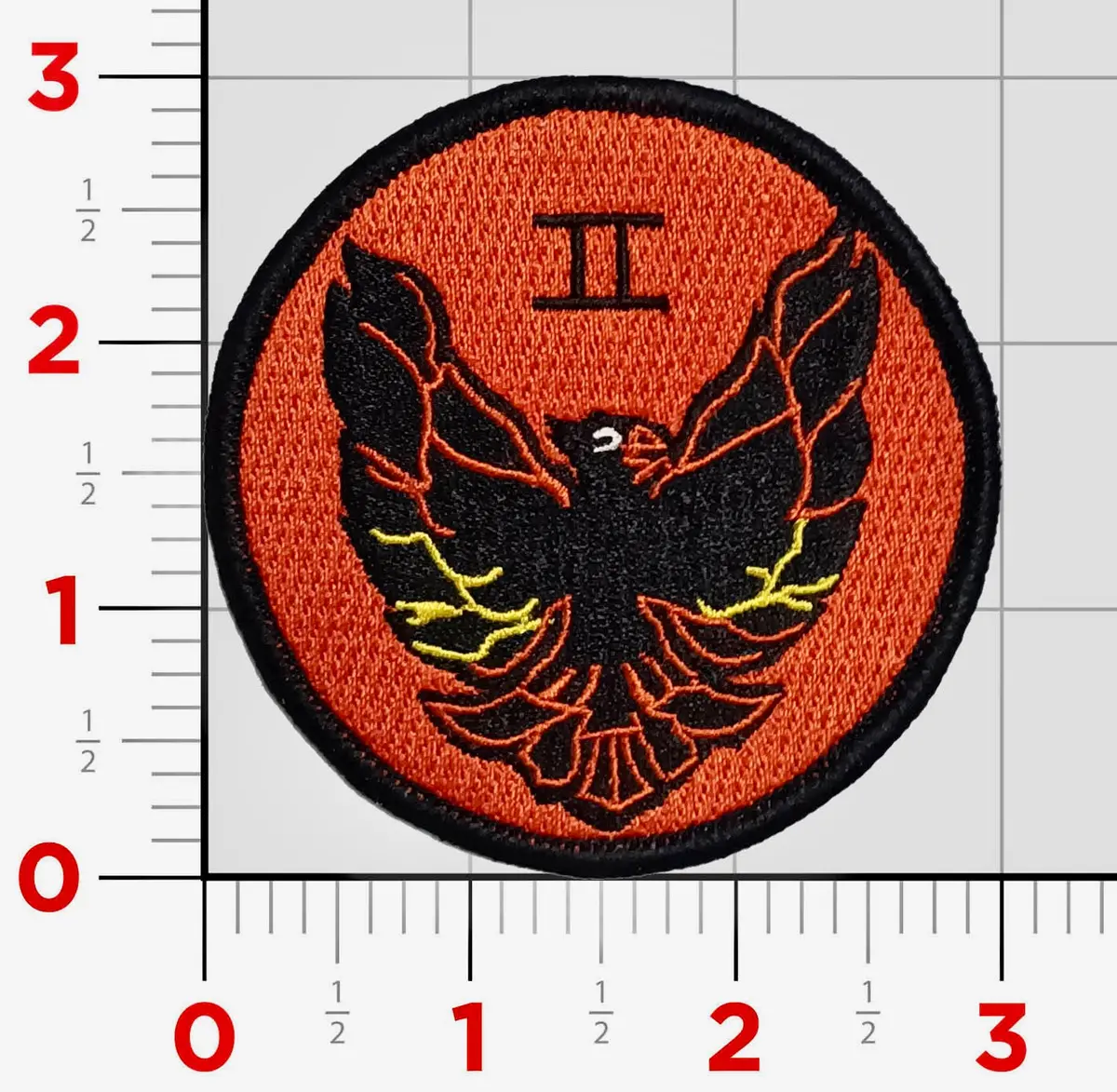 Officially Licensed Vt-2 Blackbirds Doerbirds Throwback Shoulder Patch 1