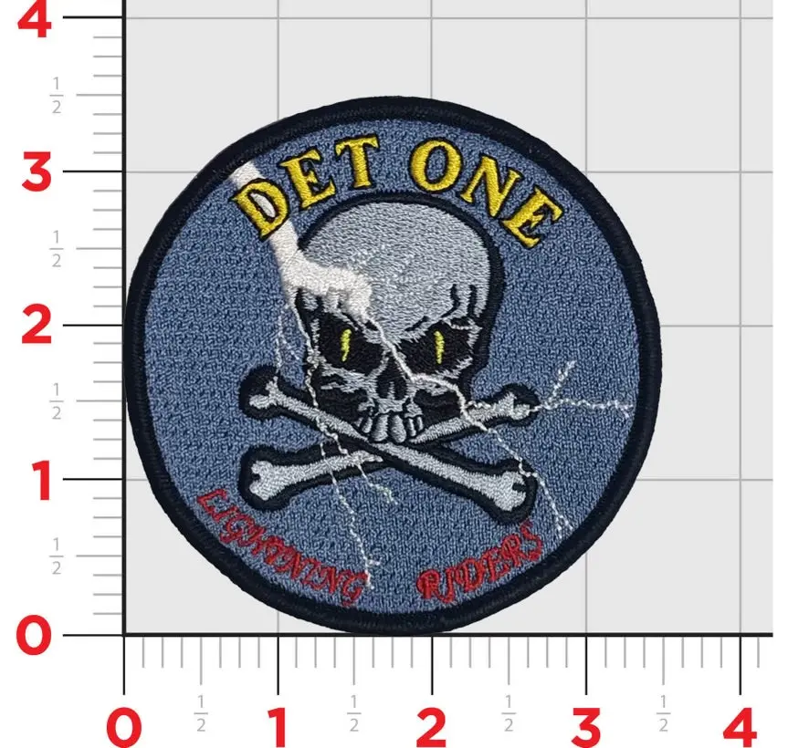 Official Tocron-11 Det One Lightning Riders Shoulder Patch 1