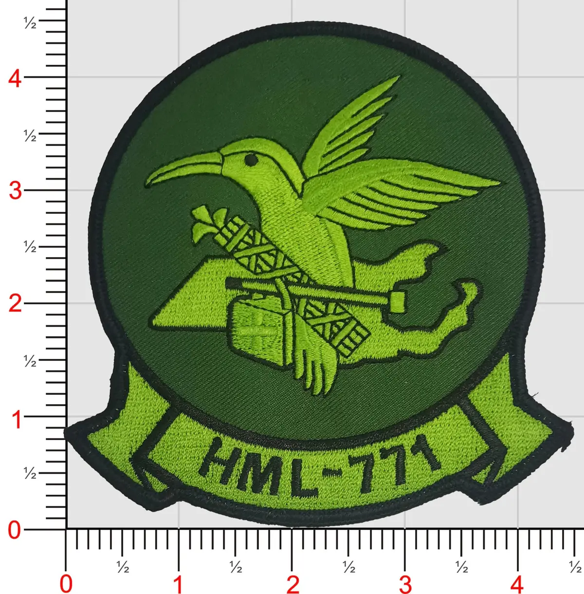 Officially Licensed Usmc Hml 771 Patch 1