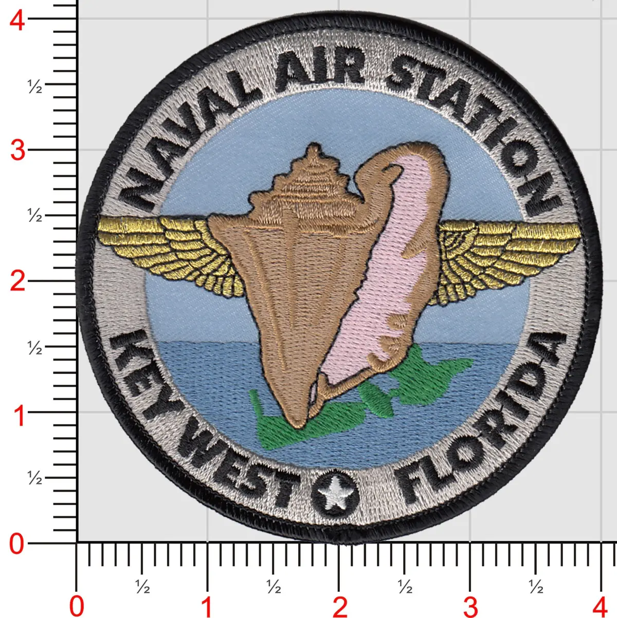 Officially Licensed Us Navy Nas Key West Patch 1
