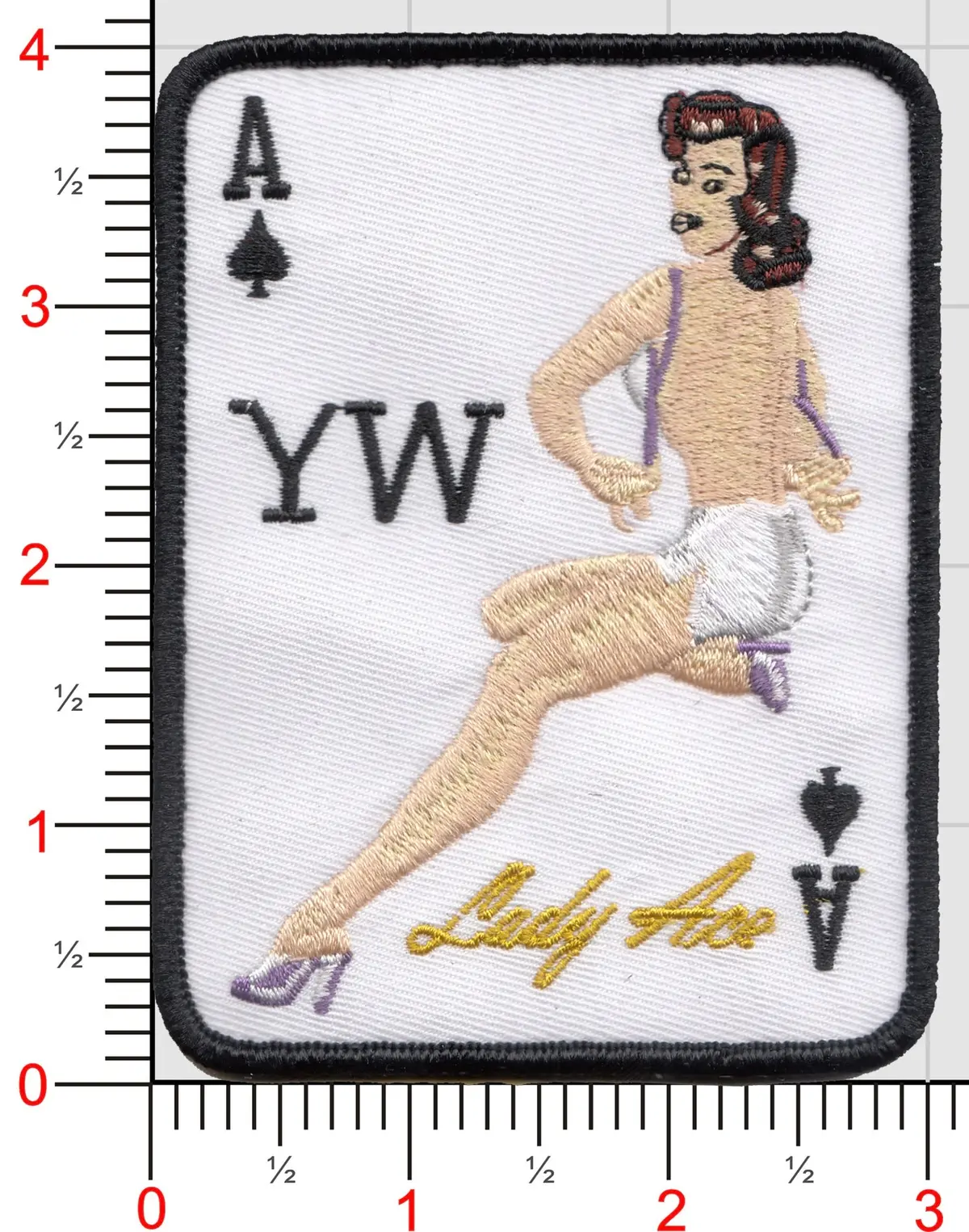 Hmm-165 Pin Up Girl Patch 1