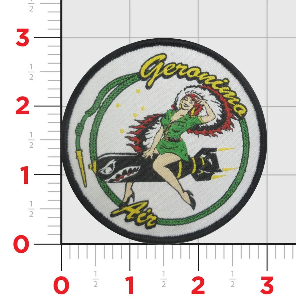 Official 1St Battalion 5Th Marine Regiment Geronimo Air Shoulder Patch 1