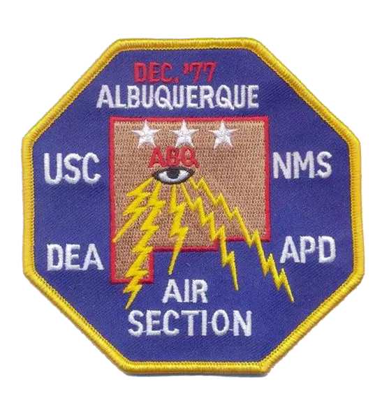 Legacy Us Customs, Albuquerque Air Section Dec 1977 Patch 1