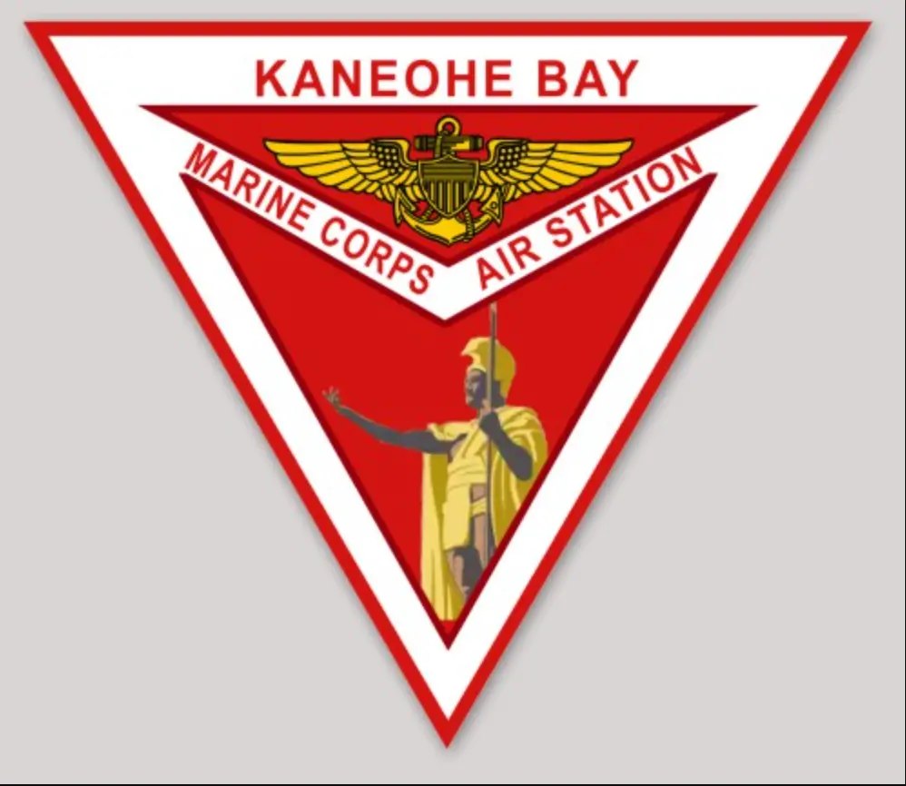 Officially Licensed Usmc Mcas Kaneohe Bay Sticker 1