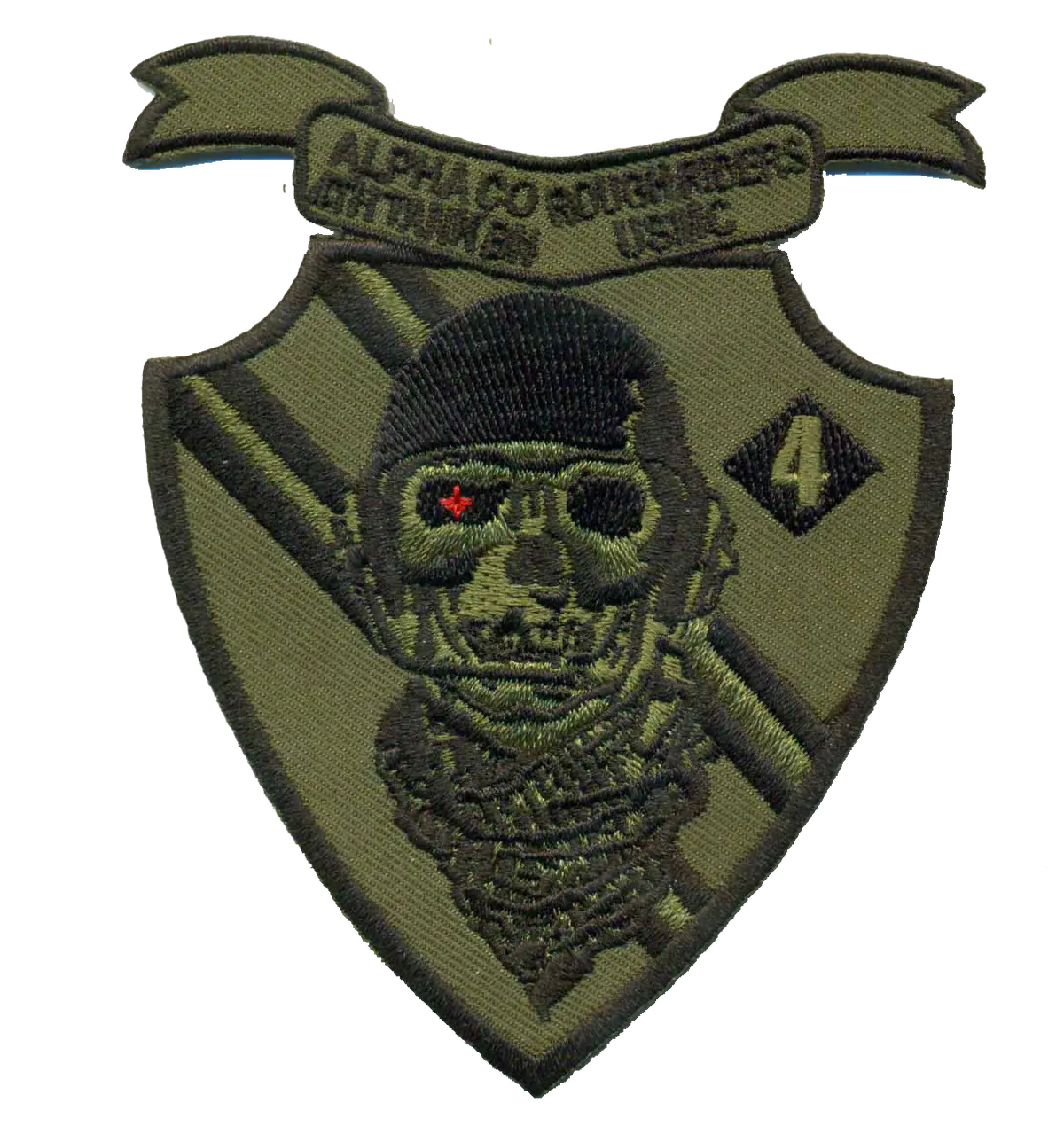 Officially Licensed Usmc Usmc A Co 4Th Tank Bn Subdued Patch 1