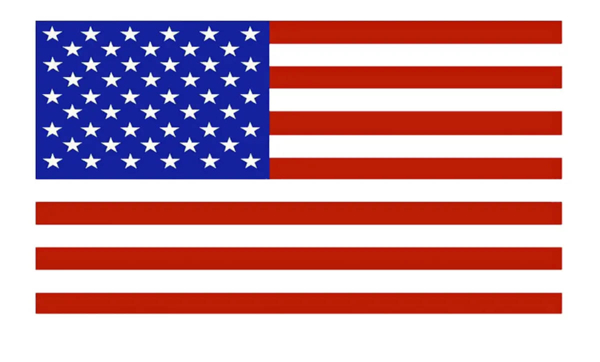 Us Flag Sticker 1