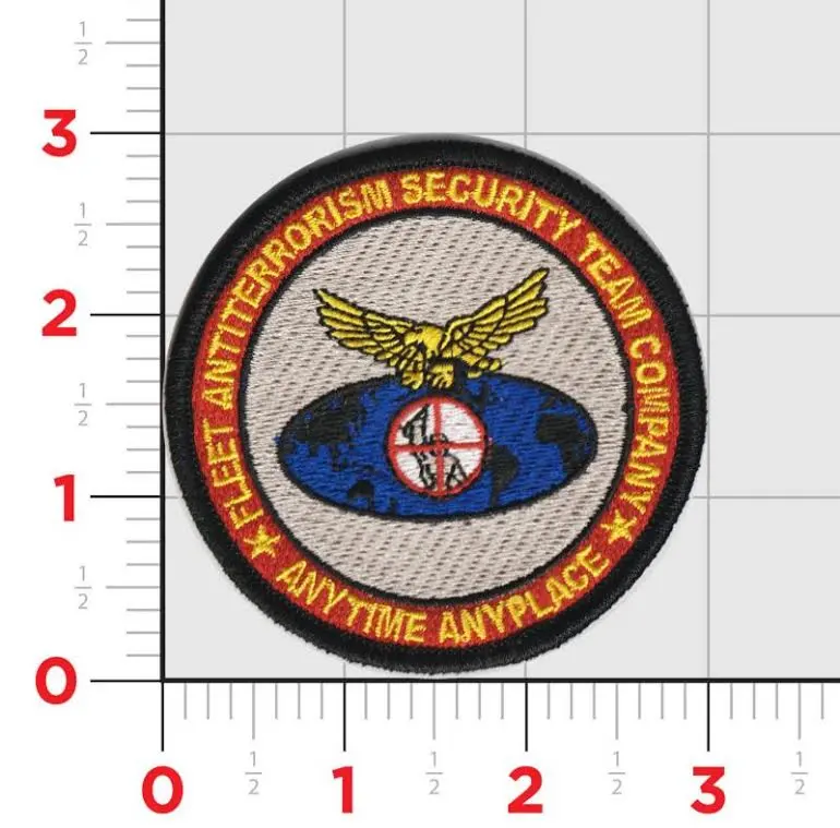 Officially Licensed Usmc Fleet Antiterrorism Security Team Patch 1