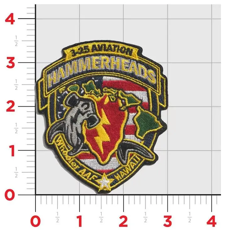 Official Us Army 3Rd Bn 25Th Aviation Hammerheads 1