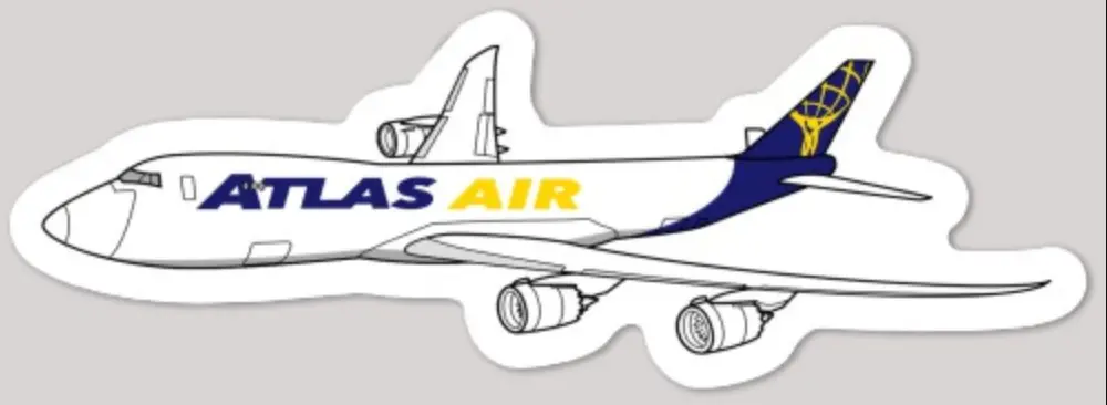Boeing 747 Sticker 1