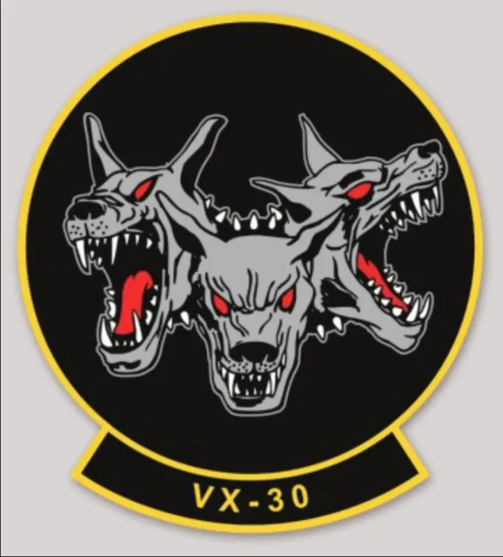 Officially Licensed Us Navy Vx-30 Bloodhounds Sticker 1