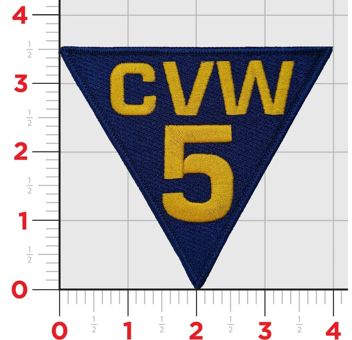 Officially Licensed Carrier Air Wing Five Cvw5 Throwback Patches 1