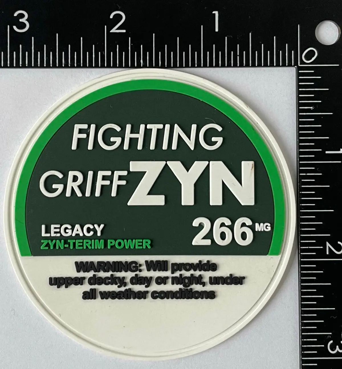 Official Vmm-266 Griffins Zyn Pvc Patch 1
