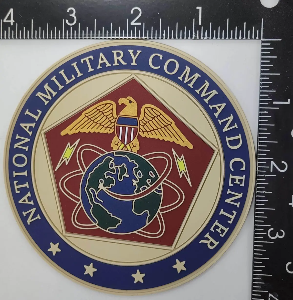 Officially Licensed National Military Command Center Pvc Patch 1