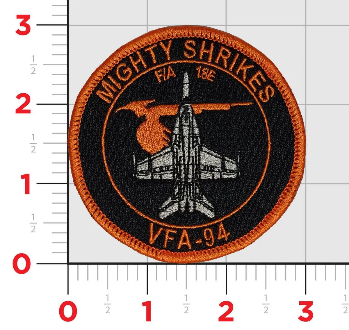 Official Vfa-94 Mighty Shrikes F-18 Shoulder Patch 1