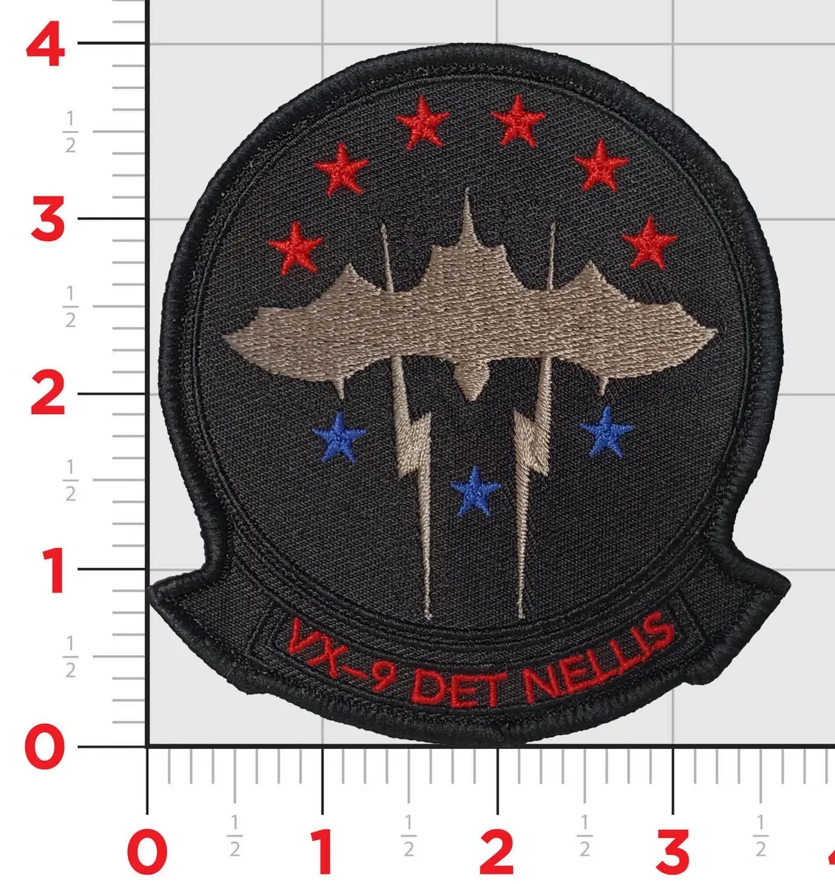 Officially Licensed Vx-9 Vampires Det Nellis Chest Patch 1