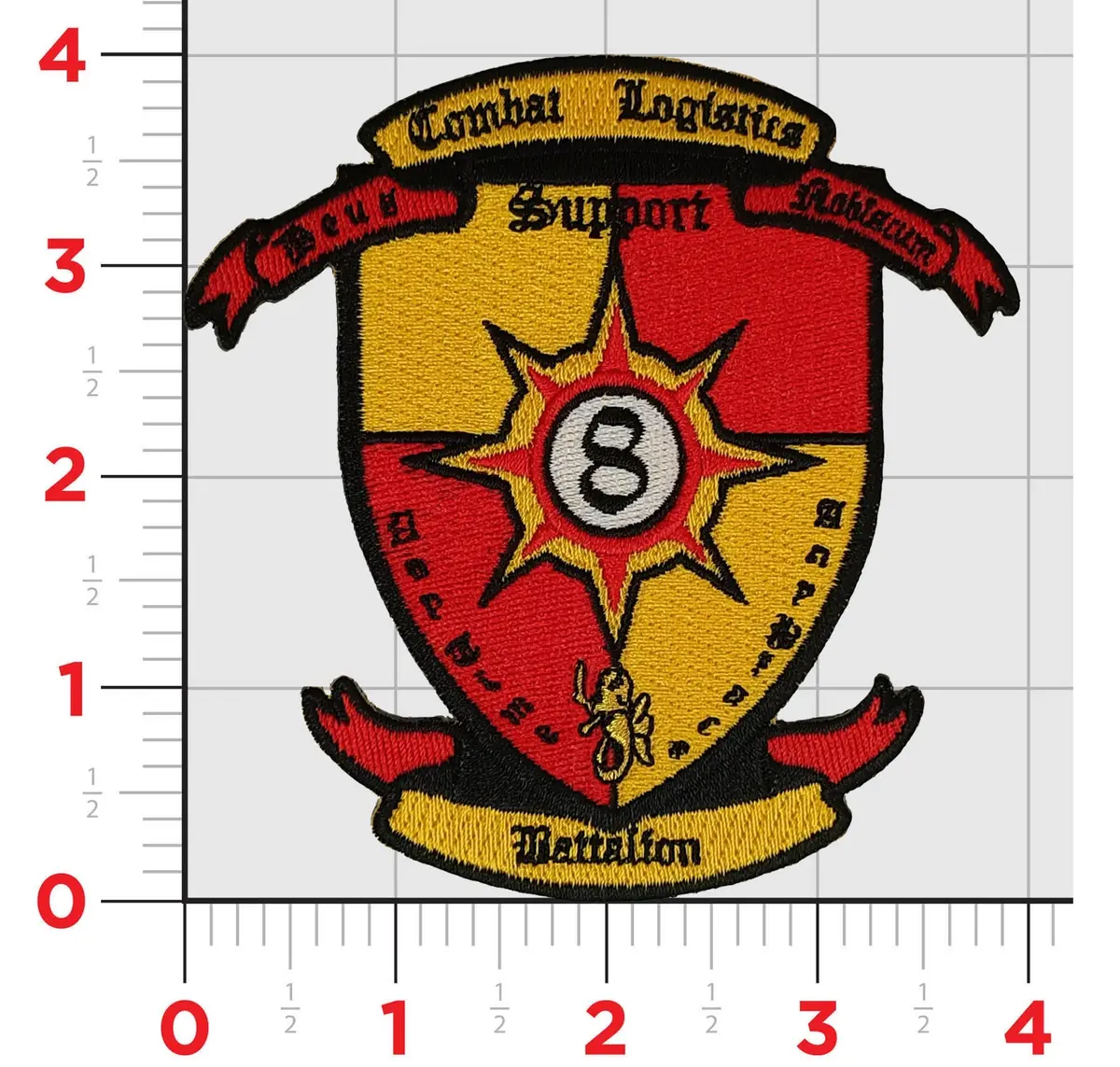 Officially Licensed Usmc 8Th Combat Logistics Battalion Patch 1