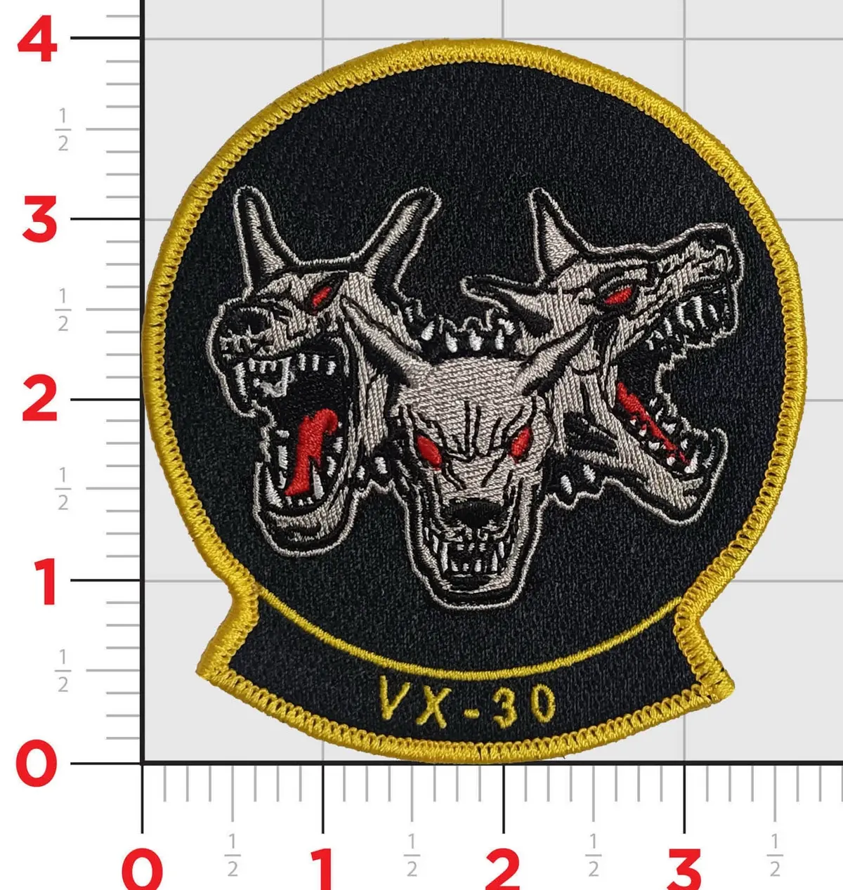 Officially Licensed Us Navy Vx-30 Bloodhounds Squadron Patch 1
