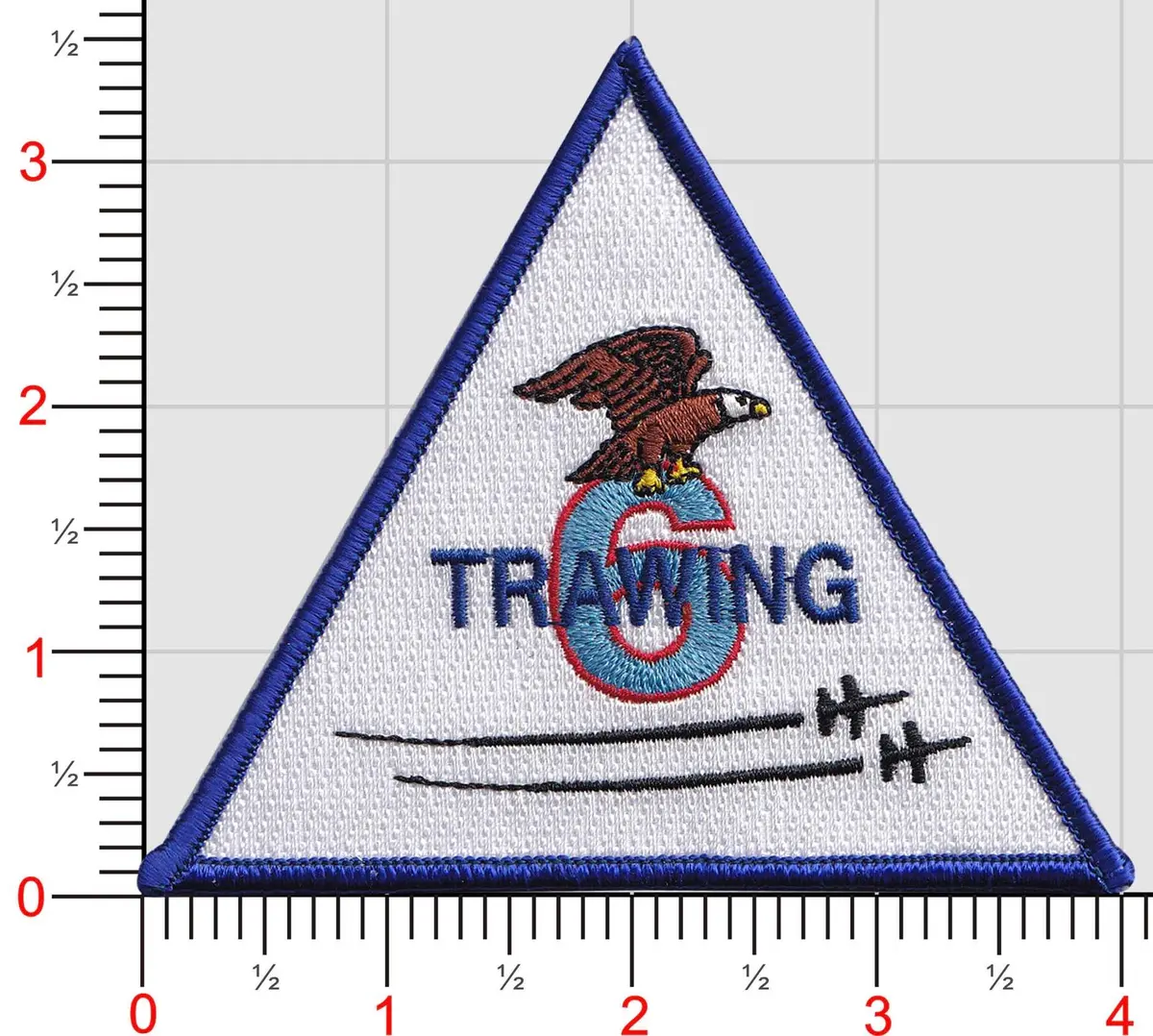 Officially Licensed Us Navy Training Wing 6 Patch 1