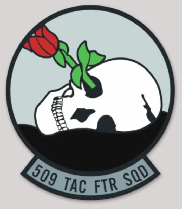 Usaf 509Th Tfs Tactical Fighter Squadron A-10 Sticker 1