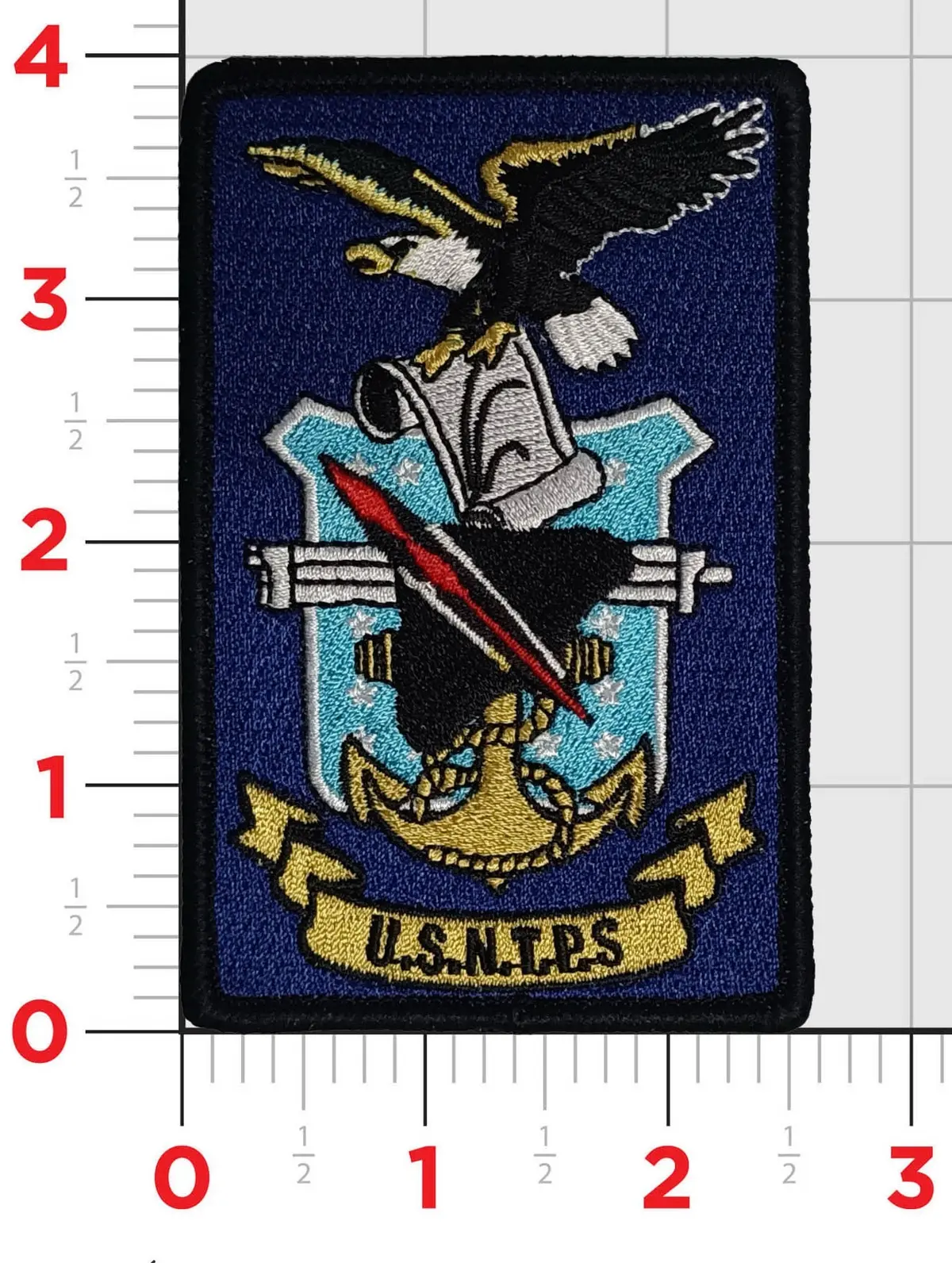 Officially Licensed Us Navy Test Pilot School Student Usntps Patch 1