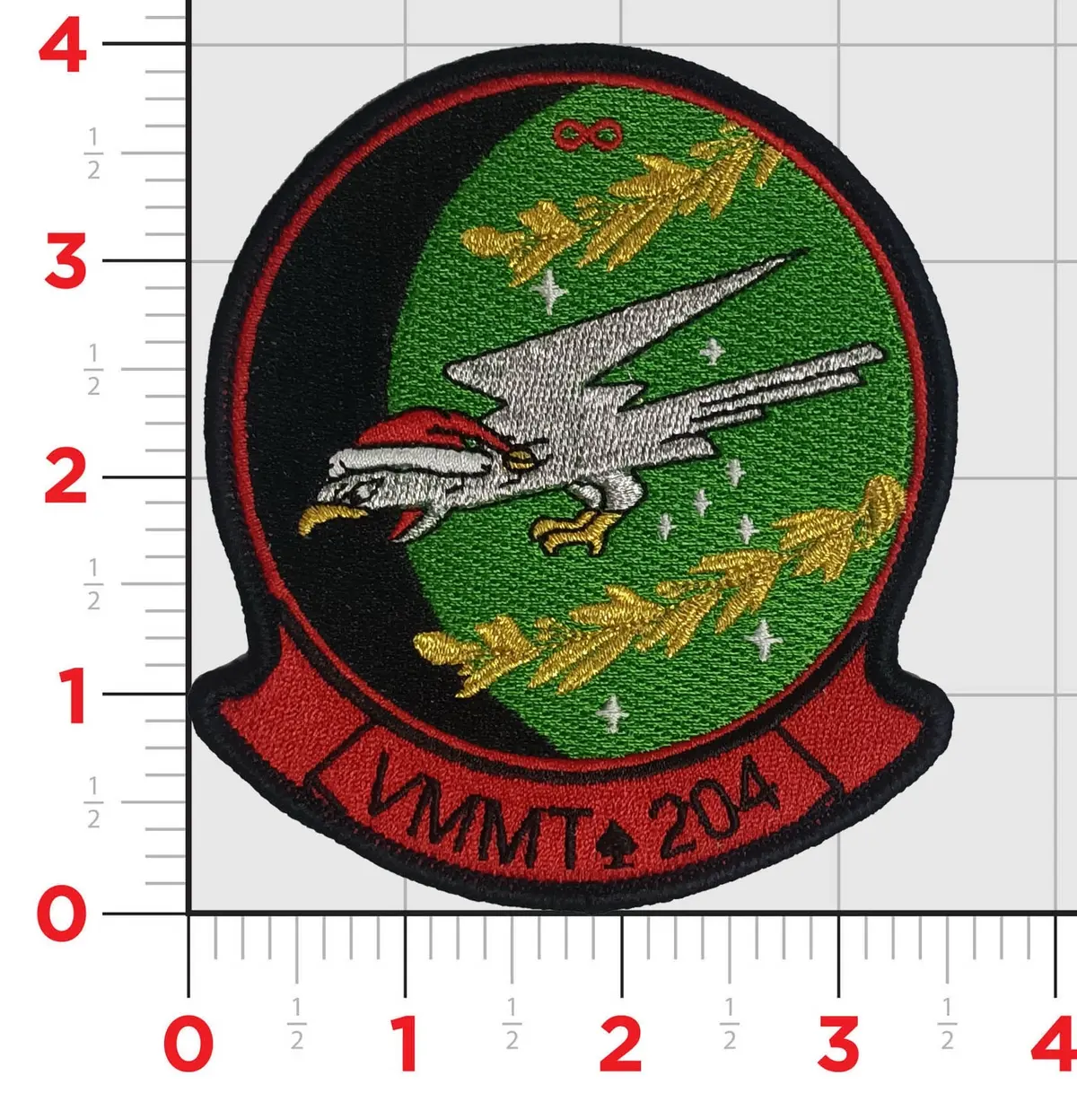 Official Vmmt-204 Raptors Christmas Patch 1